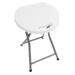ZAHRADNÍ STOLIČKA - HECHT FOLDIS WHITE STOOL - ŽIDLE, KŘESLA, LAVIČKY - ZAHRADNÍ NÁBYTEK