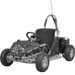 AKUMULÁTOROVÁ BUGGY - HECHT 54812 SILVER - BUGINY - ELEKTROMOBILITA