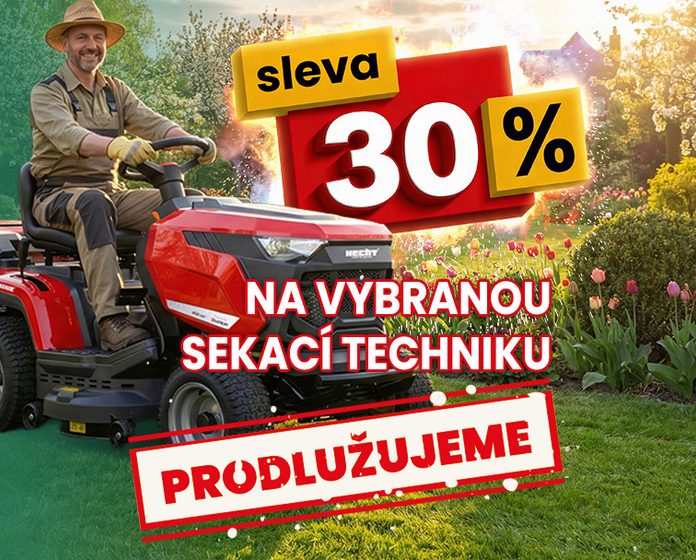 SLEVA 30 % NA VYBRANOU SEKACÍ TECHNIKU!