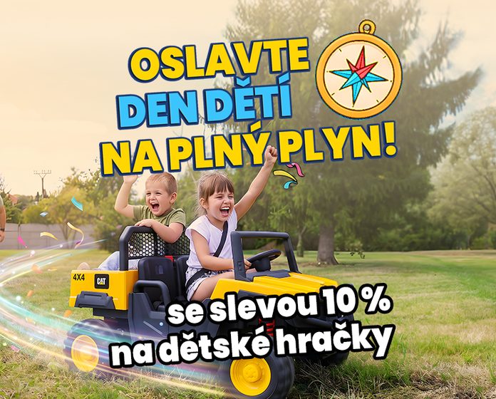 OSLAVTE DEN DĚTÍ NA PLNÝ PLYN!