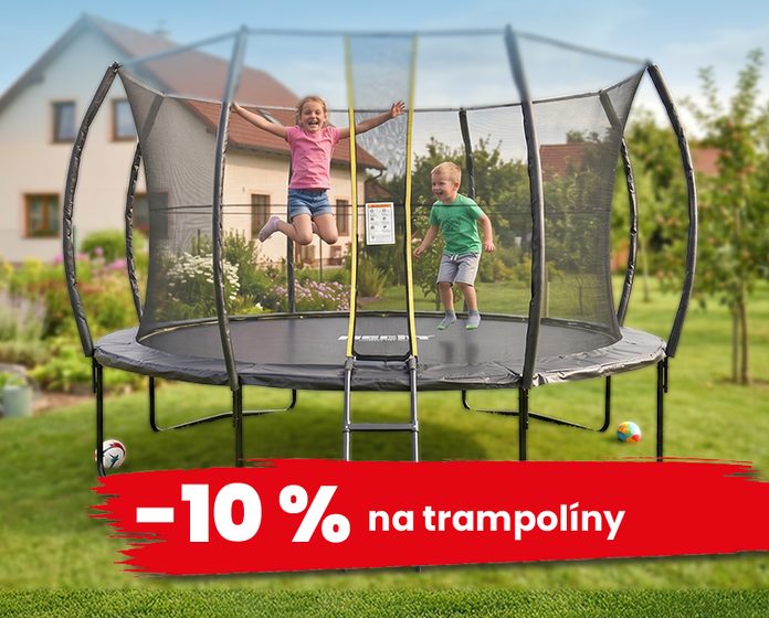 -10 % na trampolíny