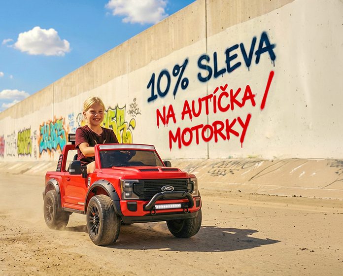 10 % SLEVA NA AUTÍČKA A MOTORKY