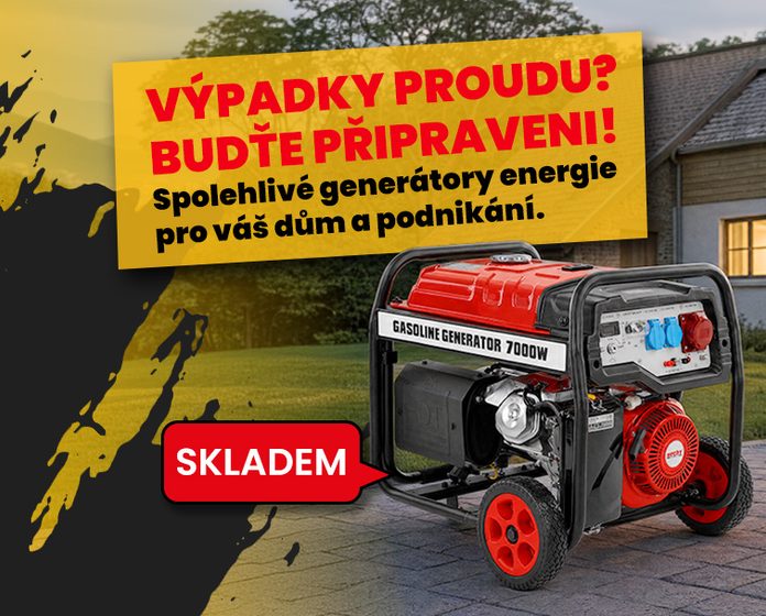 VÝPADKY PROUDU? BUĎTE PŘIPRAVENÍ!