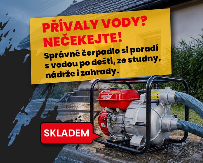 PŘÍVALY VODY? NEČEKEJTE!