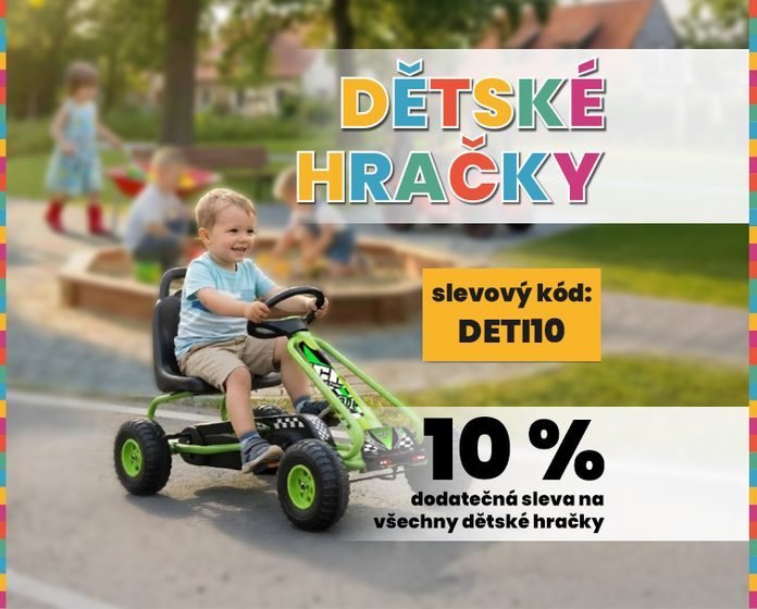 Dodatečná sleva 10% na všechny hračky