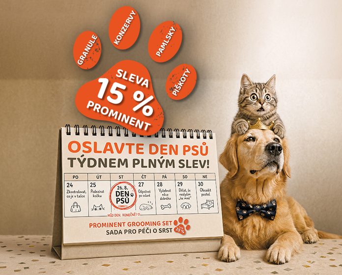 Oslavte den psů týdnem plným slev!
