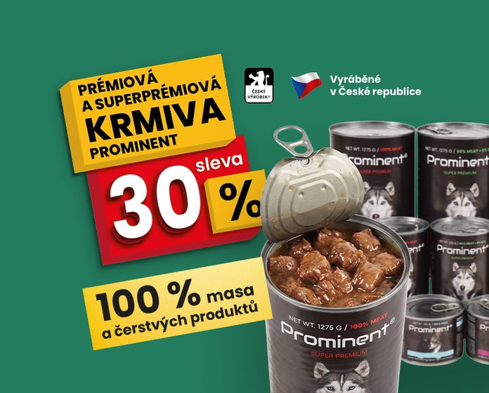 SLEVA 30 % NA KRMIVA