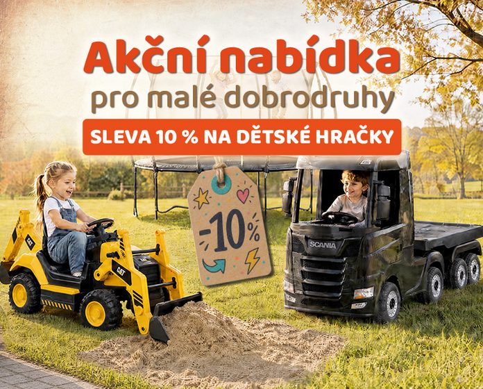 Akční nabídka pro malé doborodruhy