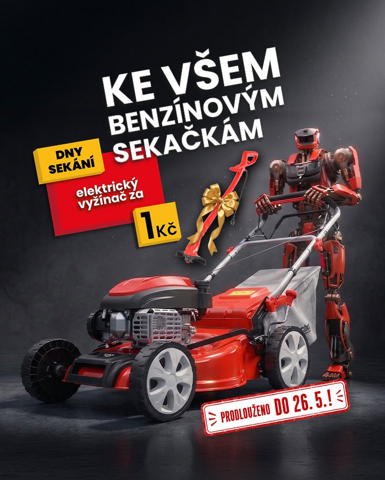 7 dní sekaání - vyžínač za kačku