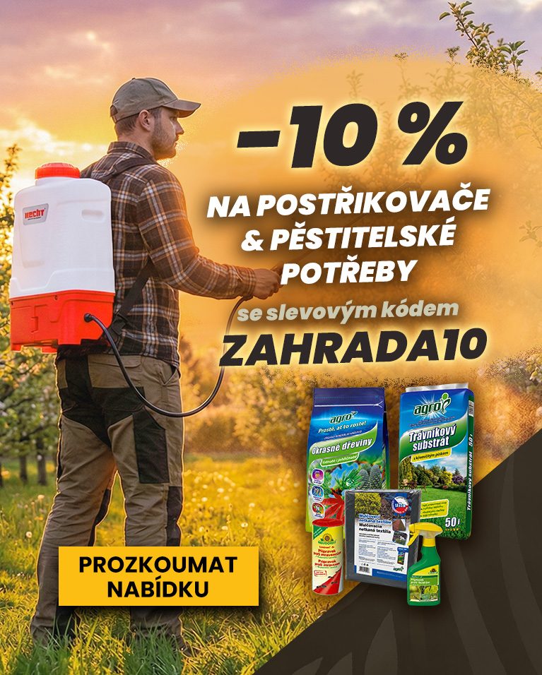 Slevový kód: ZAHRADA10