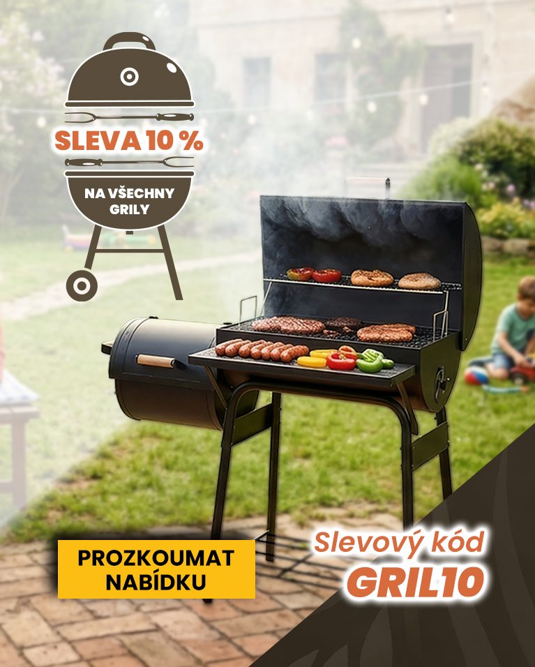 Sleva 10% na gril