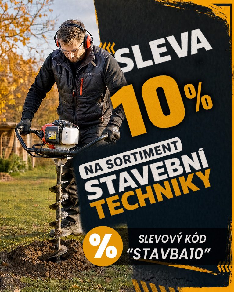 SLEVA 10% - STAVBA10