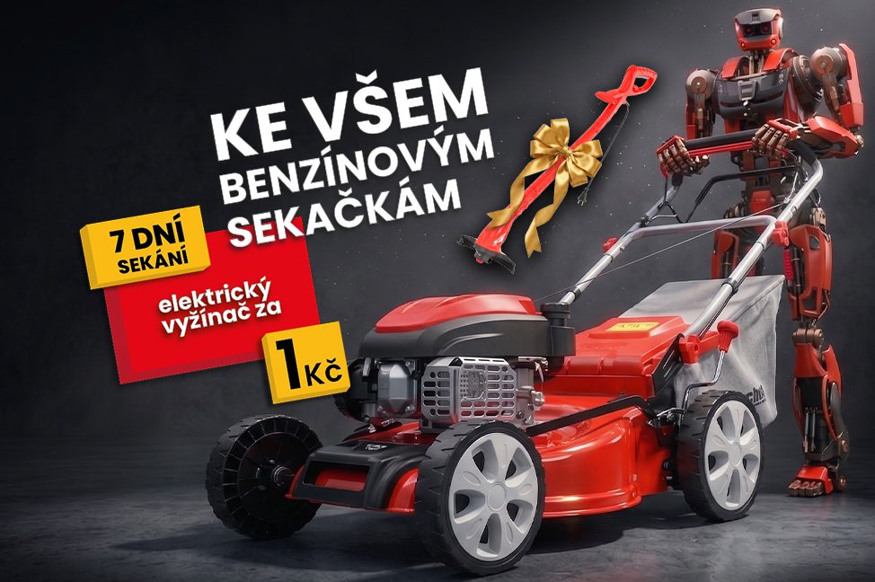 7 dní sekaání - vyžínač za kačku