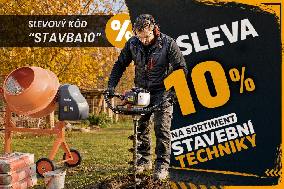 SLEVA 10% - STAVBA10