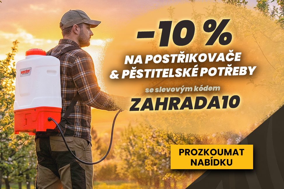 Slevový kód: ZAHRADA10