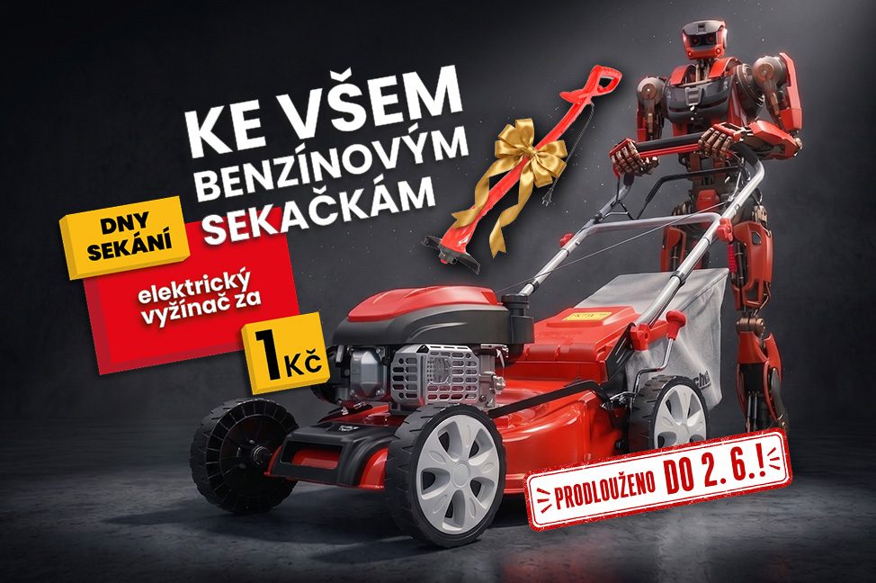 7 dní sekaání - vyžínač za kačku