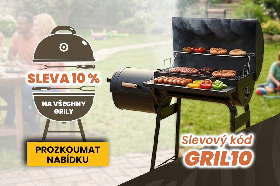 Sleva 10% na gril