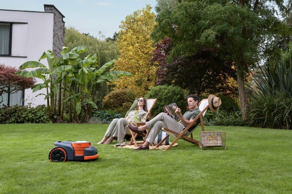 Quiet mower operation