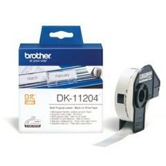 Brother DK-11204 Etikety DirectLabel 17mm x 54mm 400 pro Brother P-Touch QL/700/800/QL 12-102mm/QL 12-103.6mm