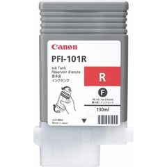Canon 0889B001|PFI-101R Inkoustová nápln cervená 130ml pro Canon IPF 5000/5100/6100