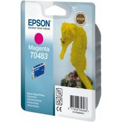 Epson C13T04834010|T0483 Inkoustová nápln purpurová, 400 Strany/5% 13ml pro Epson Stylus Photo R 300