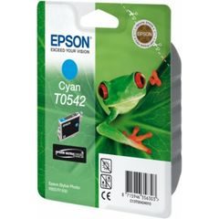 Epson C13T05424010|T0542 Inkoustová nápln azurová, 400 Strany ISO/IEC 24711 13ml pro Epson Stylus Photo R 800