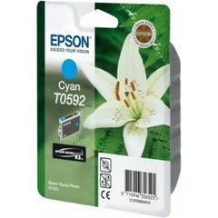 Epson C13T05924010|T0592 Inkoustová nápln azurová, 520 Strany 13ml pro Epson Stylus Photo R 2400