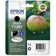 Epson C13T12914012|T1291 Inkoustová nápln cerná, 380 Strany ISO/IEC 19752 11,2ml pro Epson Stylus BX 320/SX 235 W/SX 420/SX 525/WF 3500