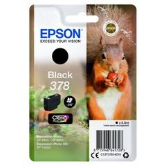 Epson C13T37814010|378 Inkoustová nápln cerná, 240 Strany 5,5ml pro Epson XP-15000/8000
