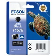 Epson C13T15784010|T1578 Inkoustová nápln cerná matná 25,9ml pro Epson Stylus Photo R 3000