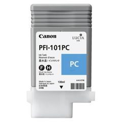 Canon 0887B001|PFI-101PC Inkoustová nápln azurová svetlá 130ml pro Canon IPF 5000/5100/6000 S/6100