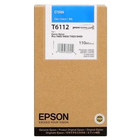 EPSON T6112 (C13T611200) - ORIGINÁLNÍ NÁPLŇ