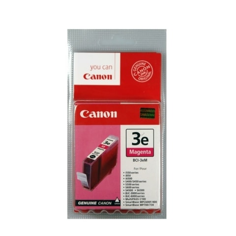 CANON 4481A002|BCI-3EM INKOUSTOVÁ NÁPLN PURPUROVÁ, 390 STRANY ISO/IEC 24711 14ML PRO CANON BJC 3000/6000/S 450/S 600