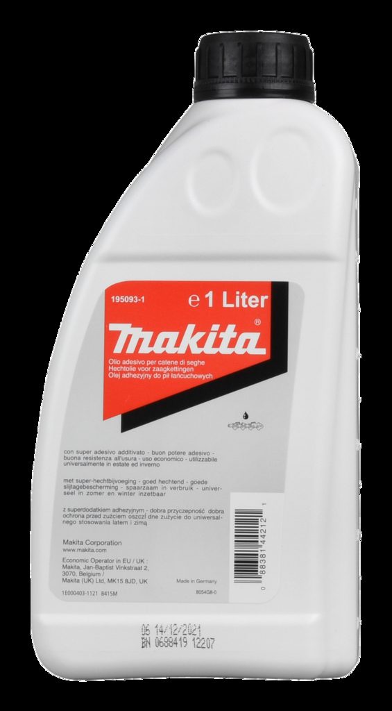 MAKITA - DOLMAR | autorizovaný e-shop - Makita 195093-1 - olej řetězový  Makita, 1000ml=old988002256 - Makita - Makita náhradní díly - - Makita -shop.cz