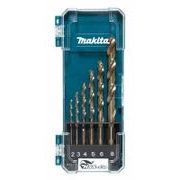 MAKITA D-75758 - SADA VRTÁKŮ S VÁLCOVOU STOPKOU DO KOVU HSS-CO 6 KS V PLASTOVÉ KRABIČCE - MAKITA NÁHRADNÍ DÍLY
