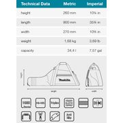MAKITA E-15512 - BRAŠNA NA MOTOROVOU PILU 900X270X260MM=OLDE-05549 - MAKITA NÁHRADNÍ DÍLY