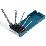 MAKITA E-11536 - SADA VRTÁKŮ S VÁLCOVOU STOPKOU DO ZDIVA 5 KS V PLASTOVÉ KRABIČCE - MAKITA NÁHRADNÍ DÍLY