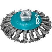 MAKITA D-77584 - KARTÁČ MISKOVITÝ 115MM, DRÁT NEREZOVÝ SPLÉTANÝ 0,5MM - MAKITA NÁHRADNÍ DÍLY