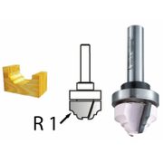 MAKITA D-48262 - PROFILOVÁ FRÉZA S LOŽISKEM STOPKA 8 MM,22X13X54 MM STOP - MAKITA NÁHRADNÍ DÍLY
