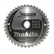 MAKITA B-32954 - KOTOUČ PILOVÝ DŘEVO SPECIALIZED 165X1.6X20MM 40Z PRO AKU PILY = OLD B-09232 - PILOVÉ KOTOUČE{% if kategorie.adresa_nazvy[0] != zbozi.kategorie.nazev %} - PŘÍSLUŠENSTVÍ MAKITA{% endif %}