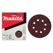 MAKITA P-43533 - PAPÍR BRUSNÝ SUCHÝ ZIP 125MM 8 DĚR K40, 10KS = OLD P-00474 - BRUSNÝ PAPÍR 125 MM - PŘÍSLUŠENSTVÍ MAKITA