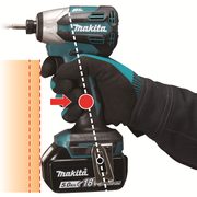 MAKITA DTD158RFJ - AKU RÁZOVÝ ŠROUBOVÁK 1/4" LI-ION LXT 18V 3,0 AH,MAKPAC - LI-ION 18V - AKUMULÁTOROVÉ STROJE MAKITA
