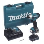 MAKITA TD111DSAE - AKU BEZUHLÍKOVÝ RÁZOVÝ ŠROUBOVÁK LI-ION CXT 12V/2,0AH - LI-ION 10,8V-12V (CXT) - AKUMULÁTOROVÉ STROJE MAKITA