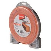 MAKITA E-02814 - STRUNA NYLONOVÁ PLUS 2,4MM, 69M, ORANŽOVÁ, HRANATÁ = OLD 369224796 - MAKITA NÁHRADNÍ DÍLY