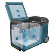 MAKITA CW006GZ - AKU TERMOBOX 23L LI-ION XGT/LXT,BEZ AKU Z - LI-ION 18V - AKUMULÁTOROVÉ STROJE MAKITA