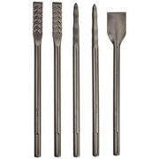 MAKITA E-20236 - SADA SAMOOSTŘÍCÍCH SEKÁČŮ SDS-MAX 5 KS V PLASTOVÉM POUZDŘE - MAKITA NÁHRADNÍ DÍLY