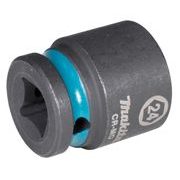 MAKITA E-16209 - KLÍČ NÁSTRČNÝ 1/2", ČTYŘHRAN, IMPACT BLACK, 24MM - NÁSTROJE ČTYŘHRAN 1/2" - PŘÍSLUŠENSTVÍ MAKITA