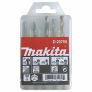MAKITA D-23759 - SADA VRTÁKŮ ŠESTIHRAN 1/4" DO KOVU/DŘEVA/ZDIVA 5 KS V PLASTOVÉ KRABIČCE - SADY{% if kategorie.adresa_nazvy[0] != zbozi.kategorie.nazev %} - PŘÍSLUŠENSTVÍ MAKITA{% endif %}