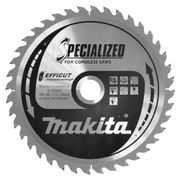 MAKITA E-12223 - KOTOUČ PILOVÝ KOMPOZITNÍ DŘEVO EFFICUT 165X1.5X20MM 40Z = OLD E-12158 - PILOVÉ KOTOUČE EFFICUT - PŘÍSLUŠENSTVÍ MAKITA