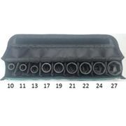 MAKITA B-69749 - SADA NÁSTRČNÝCH KLÍČŮ ČTYŘHRAN 1/2" 9 KS V TEXTILNÍM POUZDŘE = NEW E-16617 - MAKITA NÁHRADNÍ DÍLY